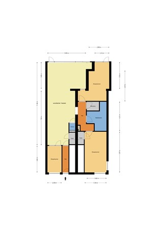 Floorplan - Coolhavenstraat 31a, 3024 TD Rotterdam